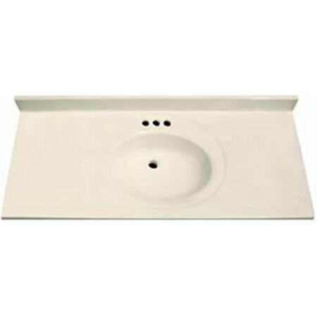 BROKERING SOLUTIONS Solid Wt 37X22 Cult Mrbl Top Sgl Bowl SW2237